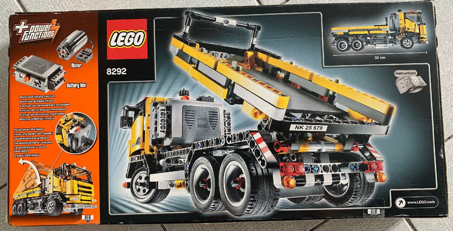 LEGO TECHNIC #8292 Construction CHERRY PICKER contains Motor + Battery Box
