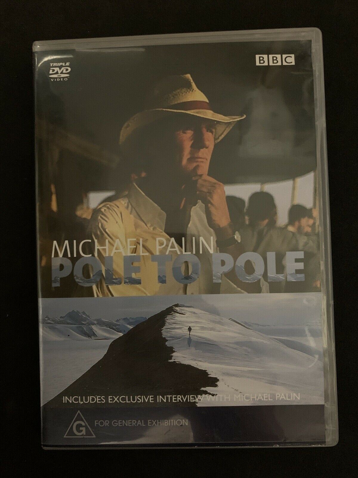 Pole To Pole With Michael Palin (DVD, BBC, 3-Disc Set)