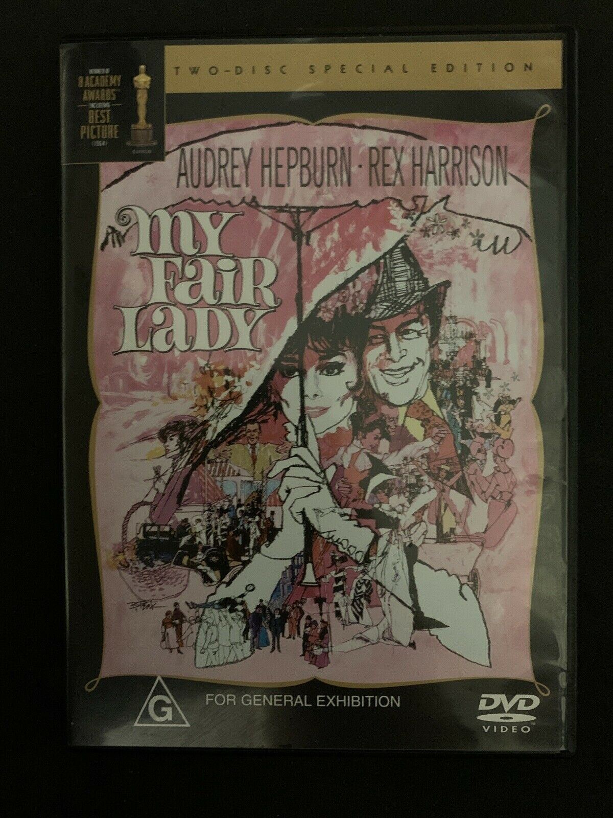 My Fair Lady - Special Edition (DVD, 1964, 2-Disc Set) Audrey Hepburn. Region 4