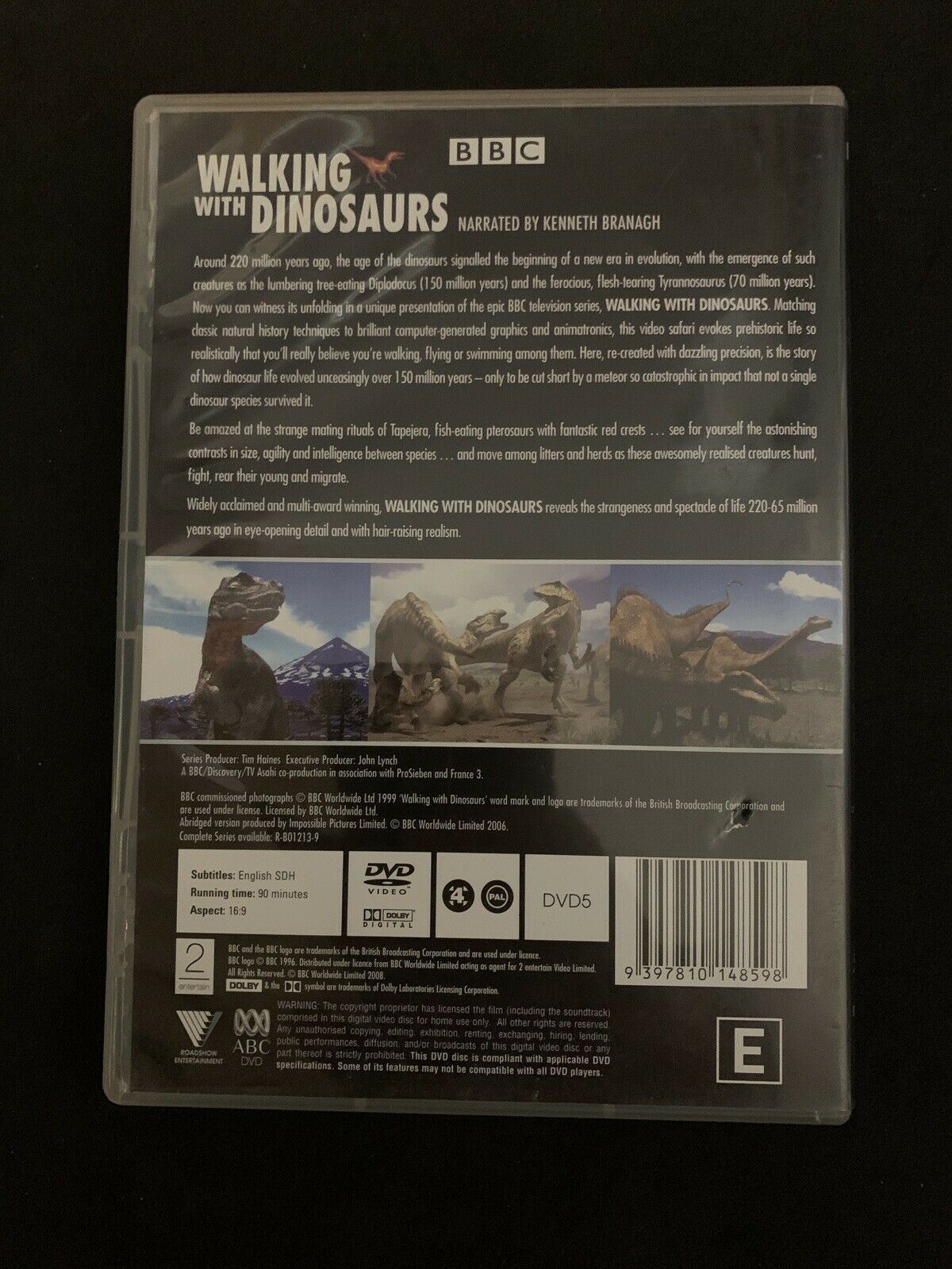 Walking With Dinosaurs (DVD, 2008) BBC