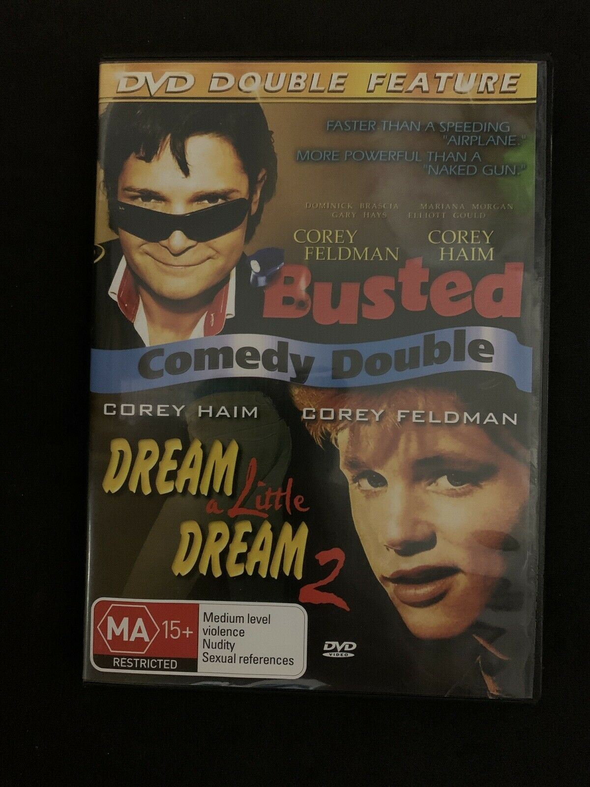 Busted / Dream a Little Dream 2 (DVD) Corey Feldman, Corey Haim - Region 4