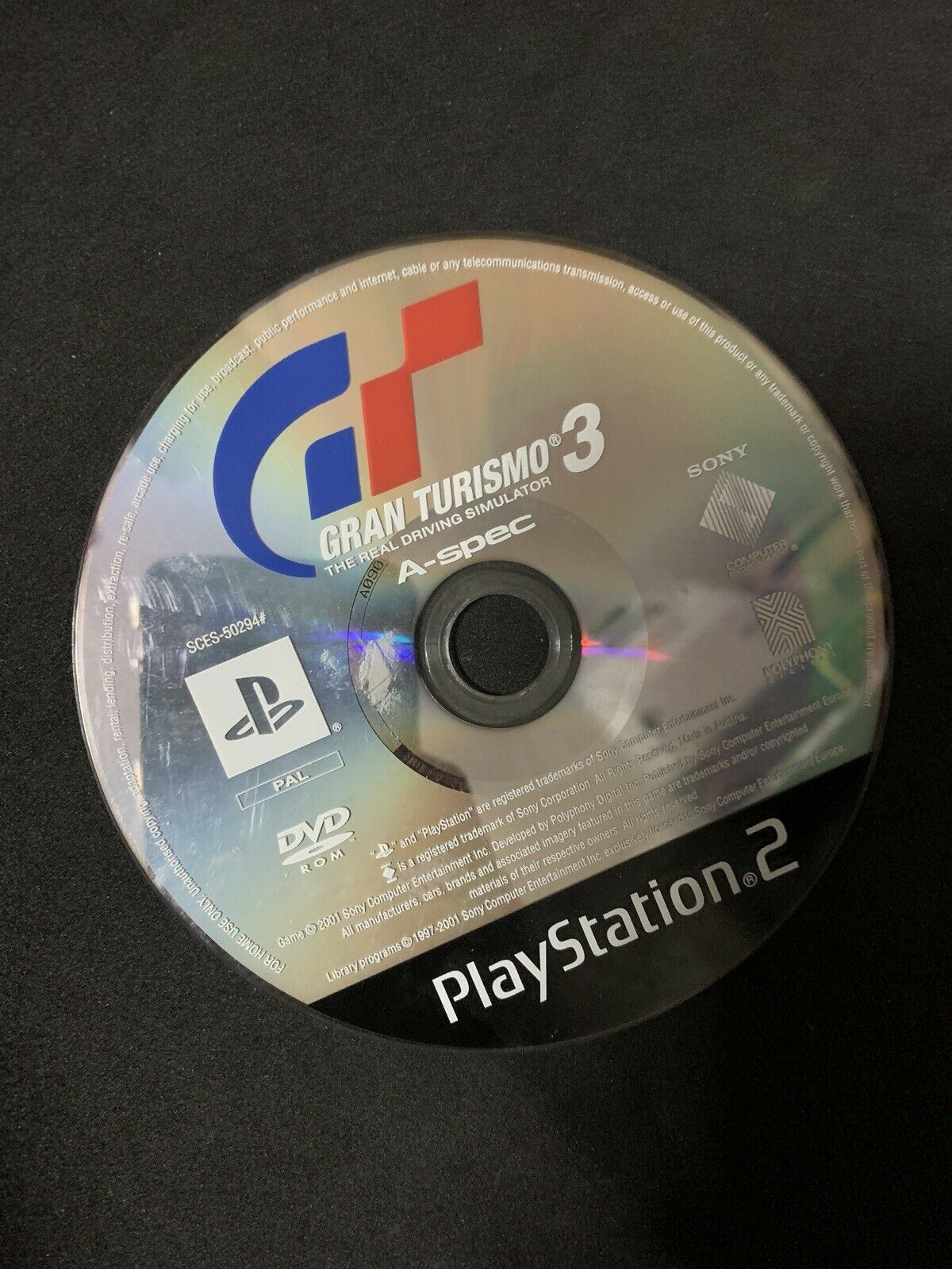 Gran Turismo 3: A Spec - Sony PS2 Game PAL with Manual