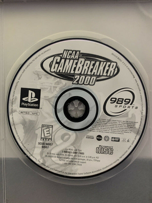 NCAA Gambreaker 2000 PS1 NTSC (Disc Only)