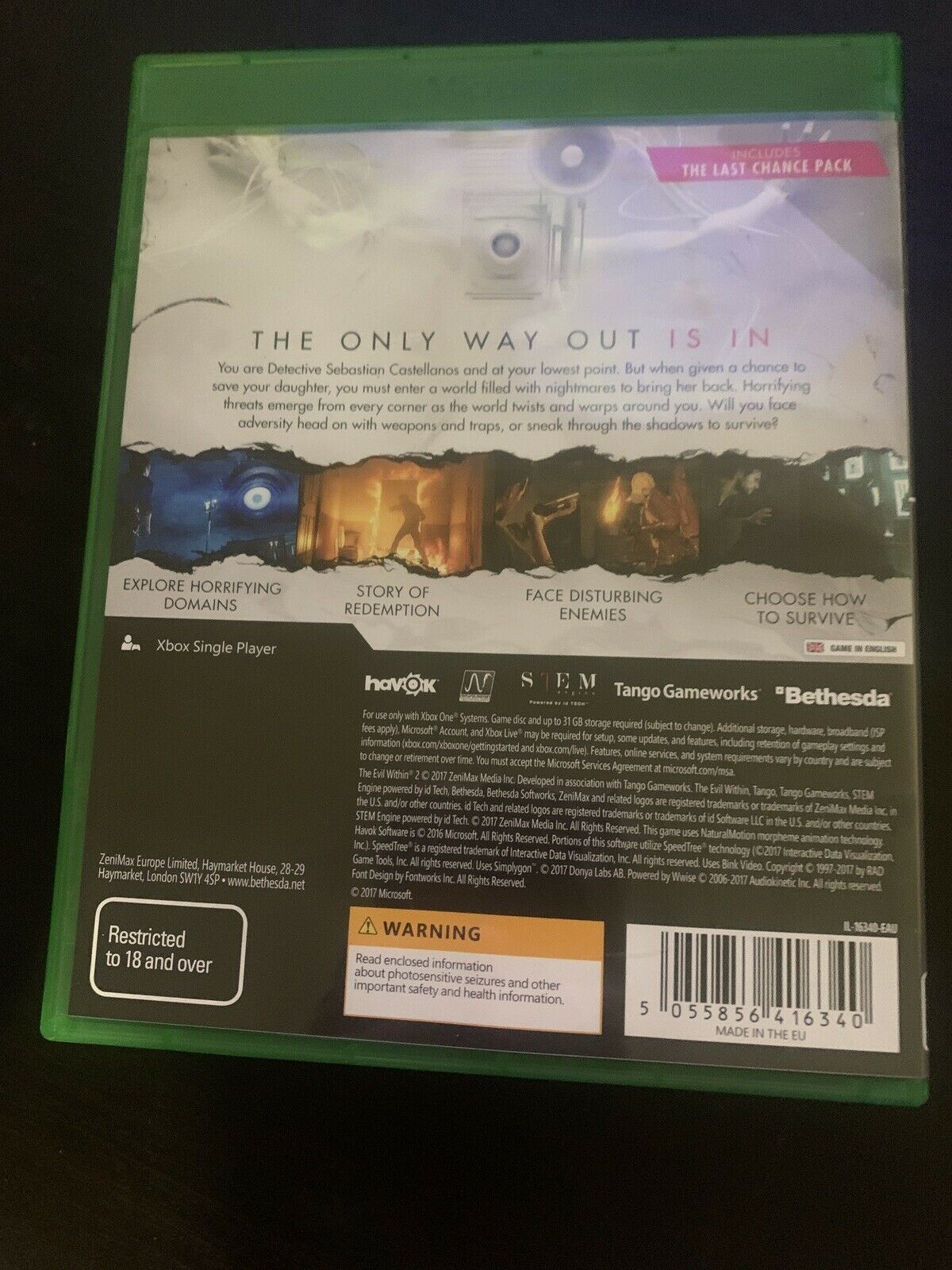 The Evil Within 1 & 2 Xbox One