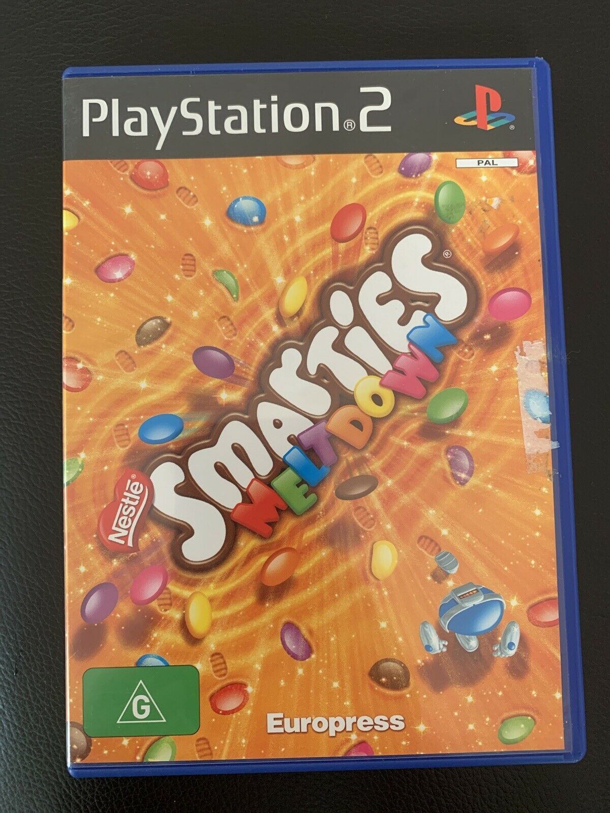 Smarties Meltdown PS2 game With manual