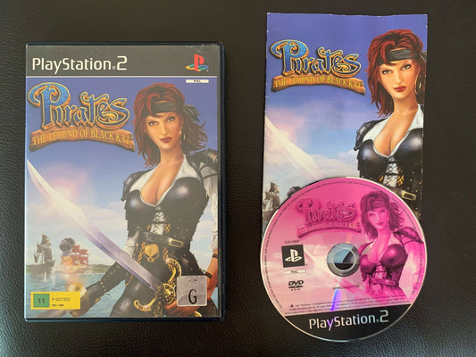 Pirates The Legend Of Black Cat PS2 with Manual