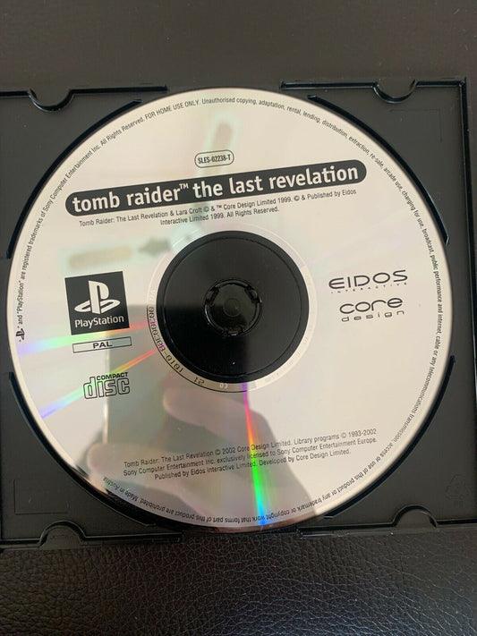 Tomb Raider The Last Revelation - PlayStation 1 PS1 *Game Disc Only*