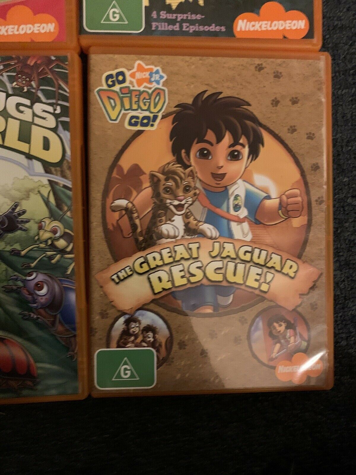 6x Dora The Explorer / Go Diego Go! DVD - Region 4