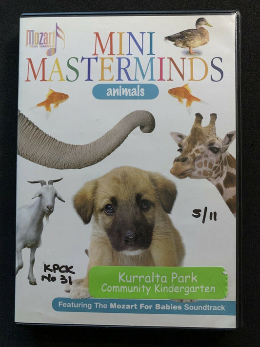 Mozart Mini Masterminds Animal DVD All Regions
