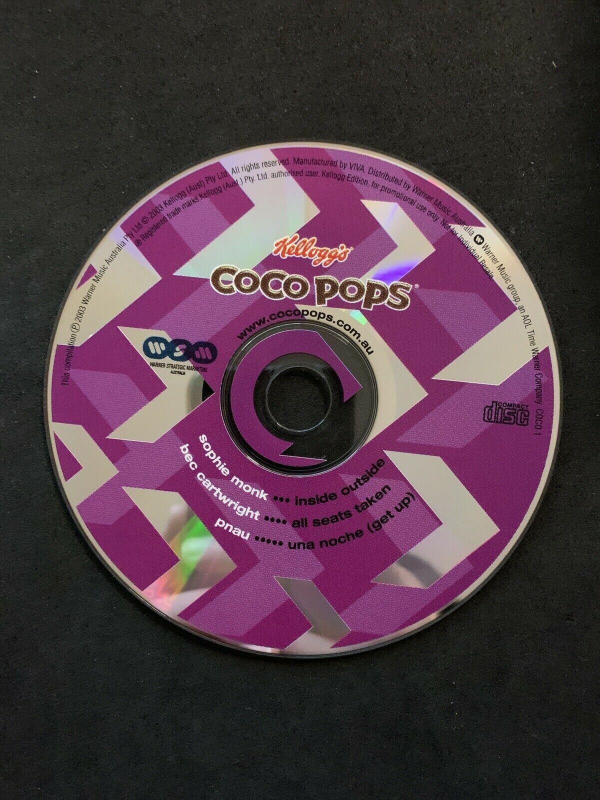 Kellogg's Coco Pops CD 2003 Promotion - Sophie Monk, Bec Cartwright, Pnau