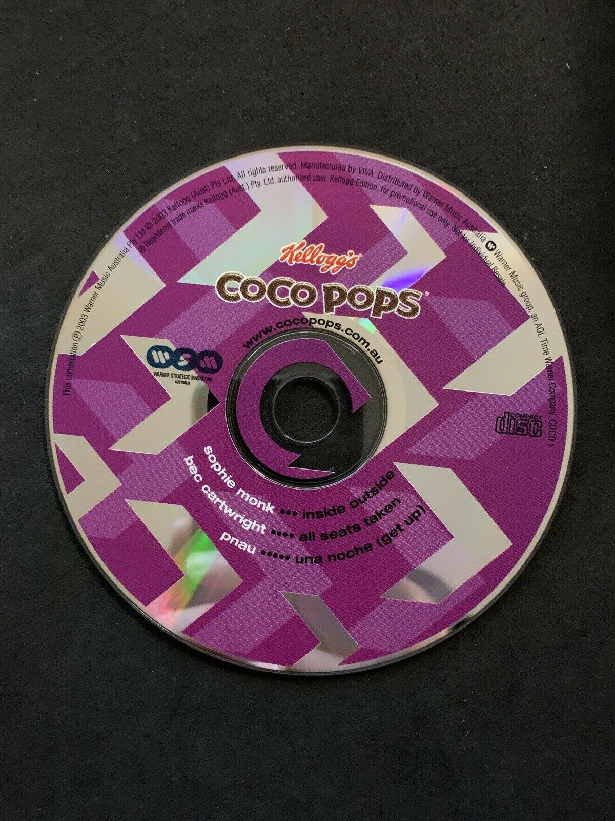 Kellogg's Coco Pops CD 2003 Promotion - Sophie Monk, Bec Cartwright, P ...