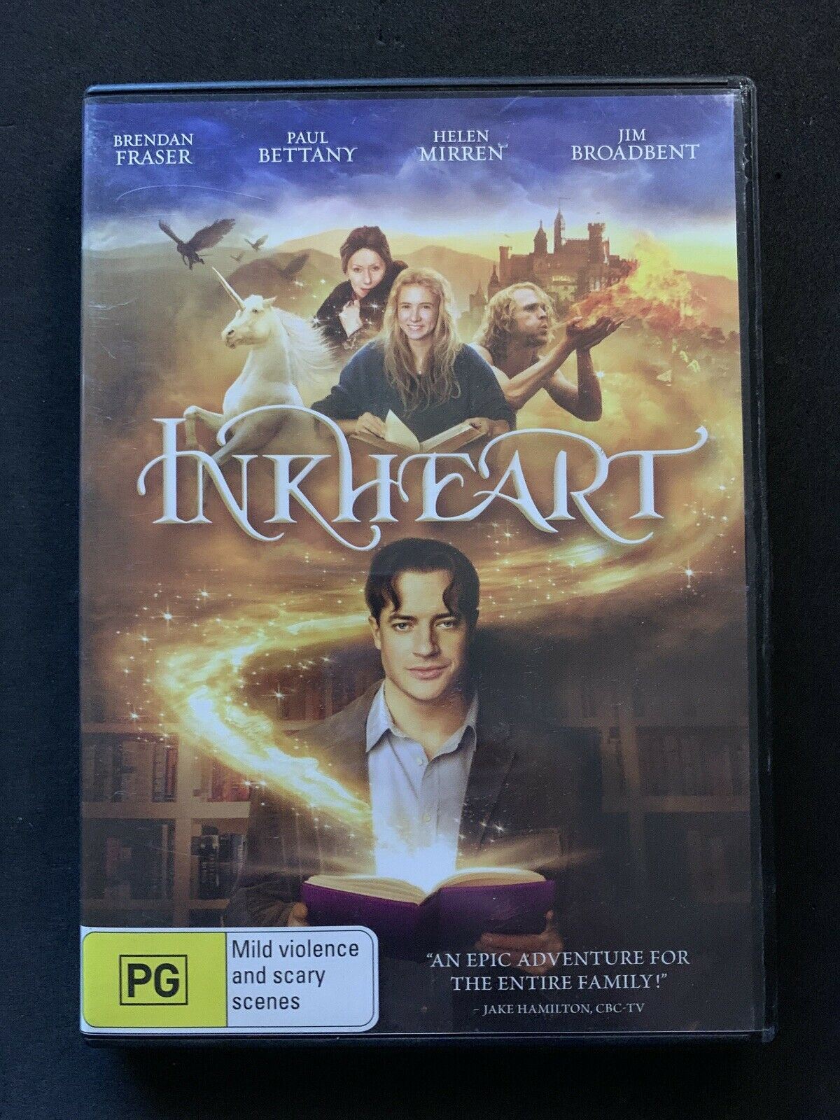 Inkheart (DVD, 2007) Brendan Fraser, Andy Serkis, Eliza Bennett - Region 4