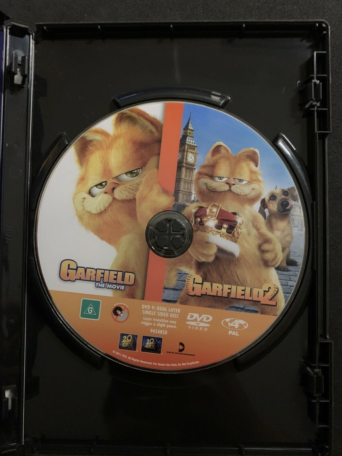 Garfield / Garfield 2 (DVD) Region 4