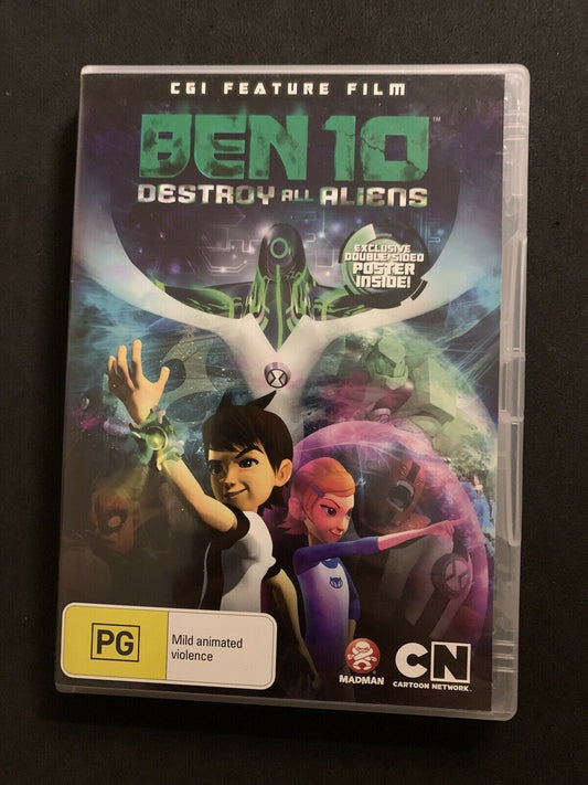Ben 10 - Destroy All Aliens (DVD) Region 4