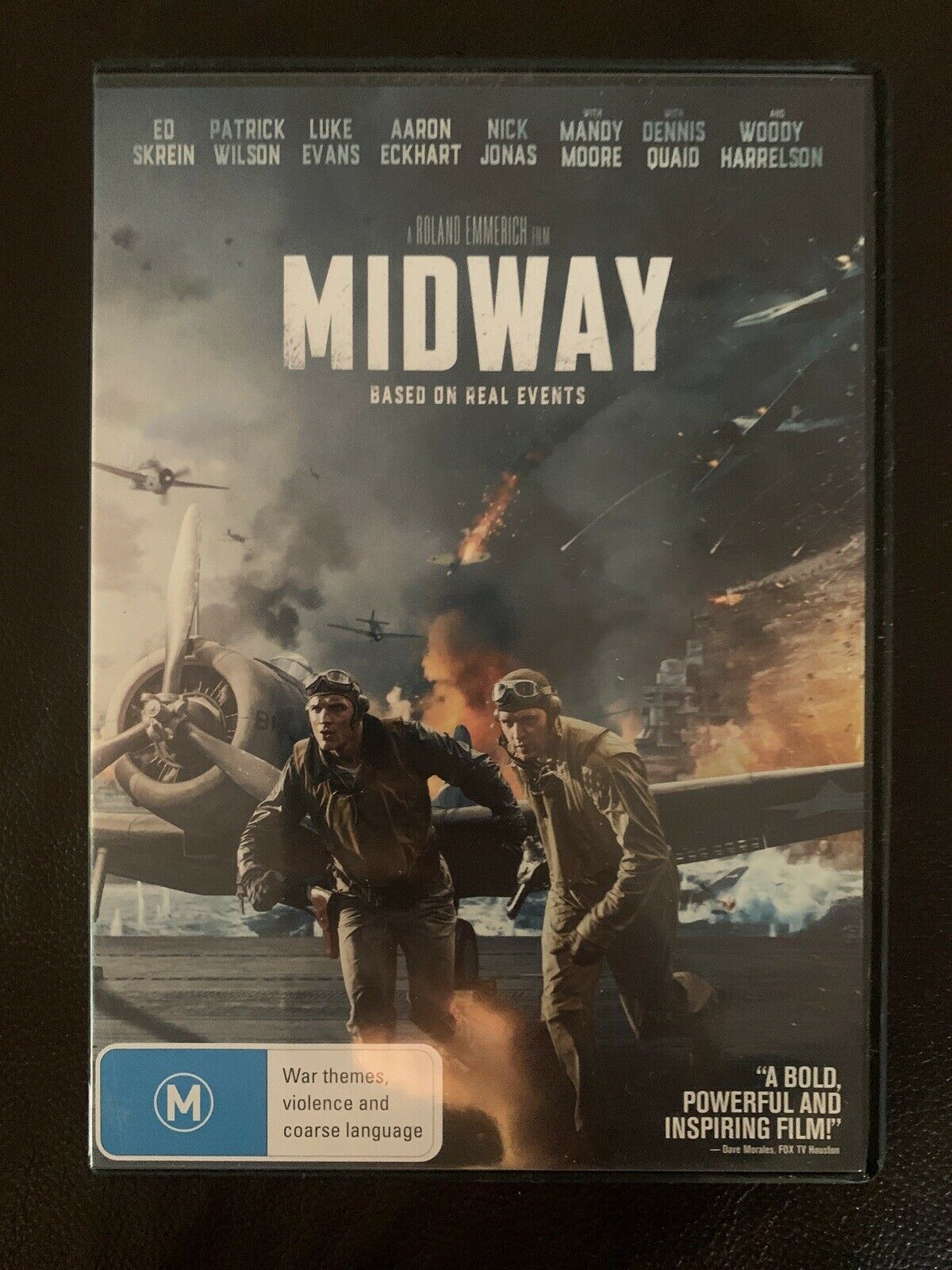 Midway (DVD, 2019) Ed Skrein, Patrick Wilson, Woody Harrelson - Region 4