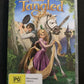 Tangled (DVD, 2010) Mandy Moore, Zachary Levi, Donna Murphy  - Region 4