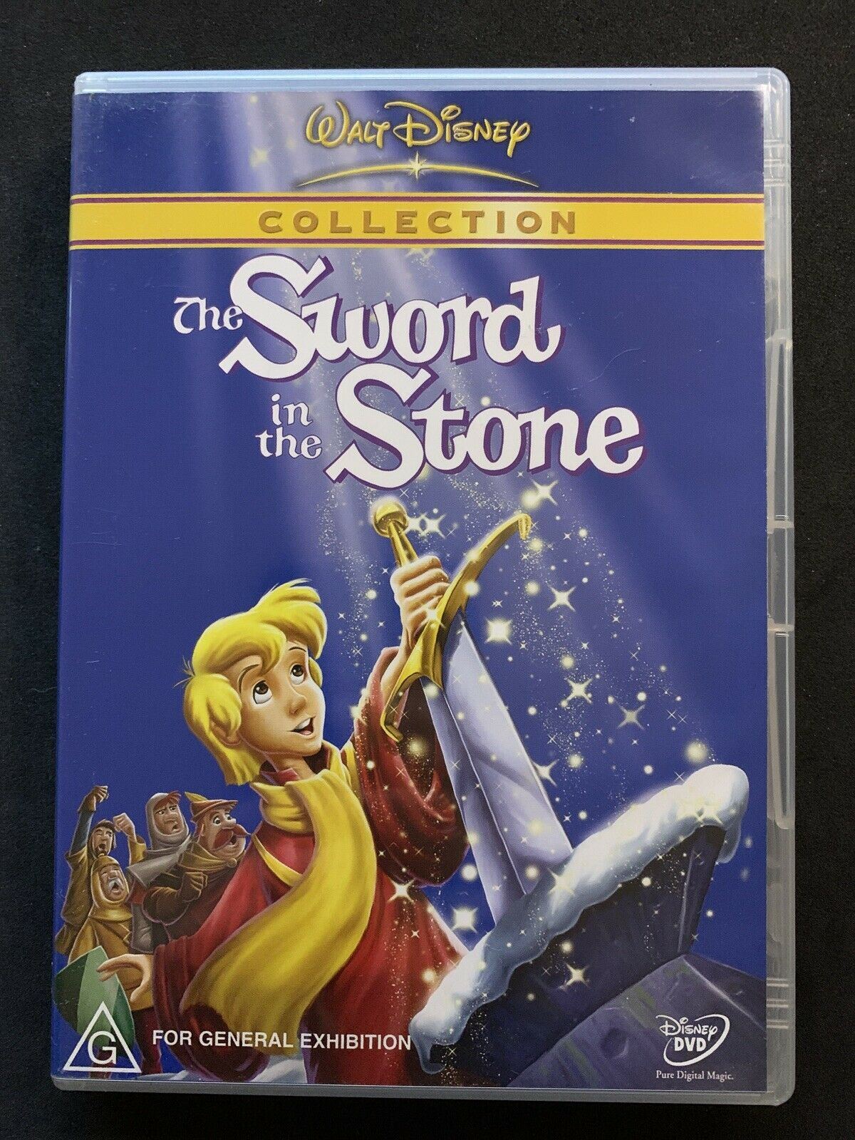 The Sword In The Stone (DVD, 1963) Disney Animation Film - Region 4