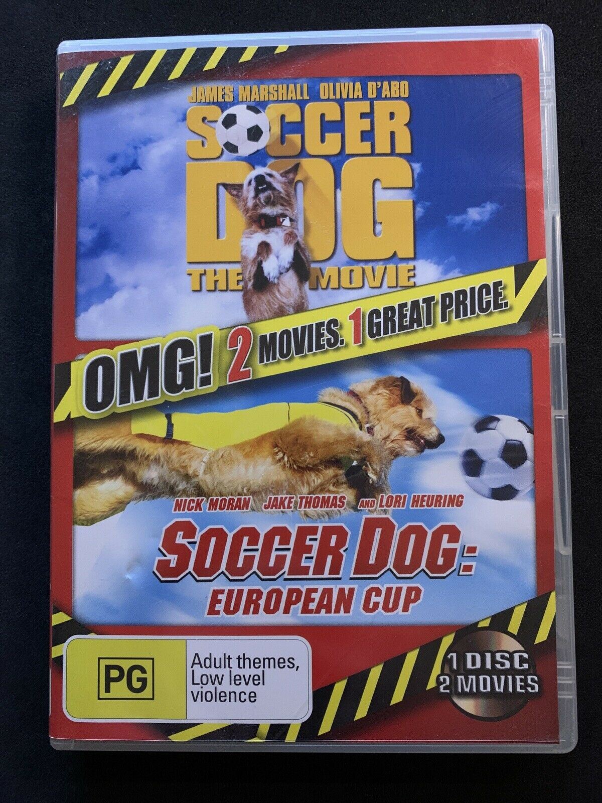 Soccer Dog - The Movie / Soccer Dog - European Cup (DVD, 1999) Region 4