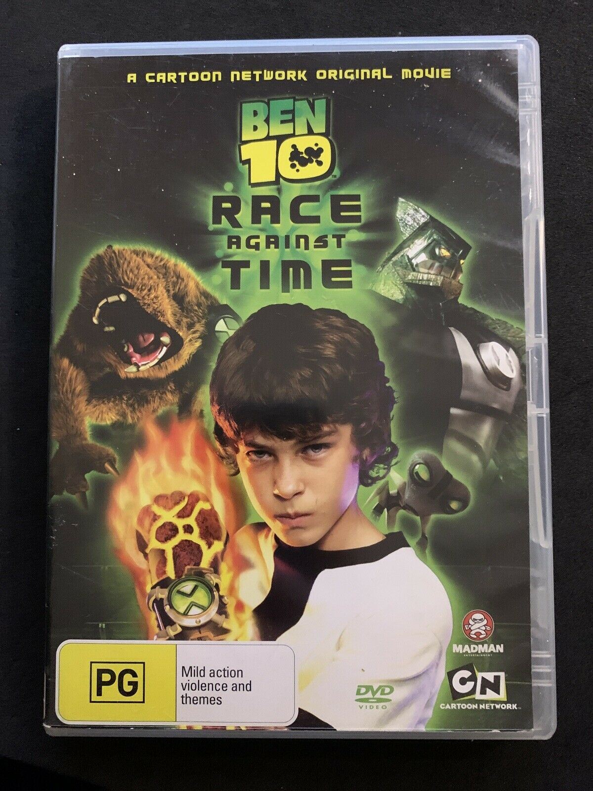 Ben 10 Race Against Time (DVD, 2007) Graham Phillips, Christien Anholt. Region 4