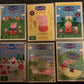 6x Peppa Pig Collection DVD Region 4