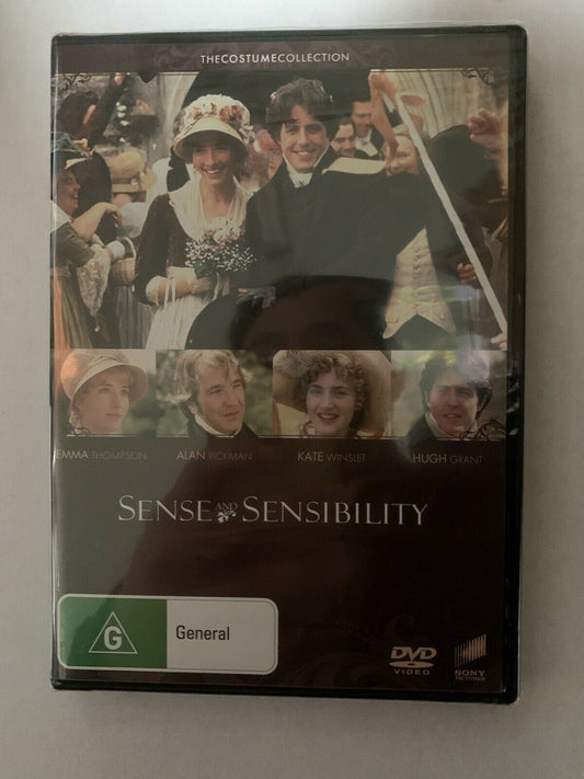 *New Sealed* Sense And Sensibility (DVD, 1998) Hugh Grant, Emma Thompson Region4