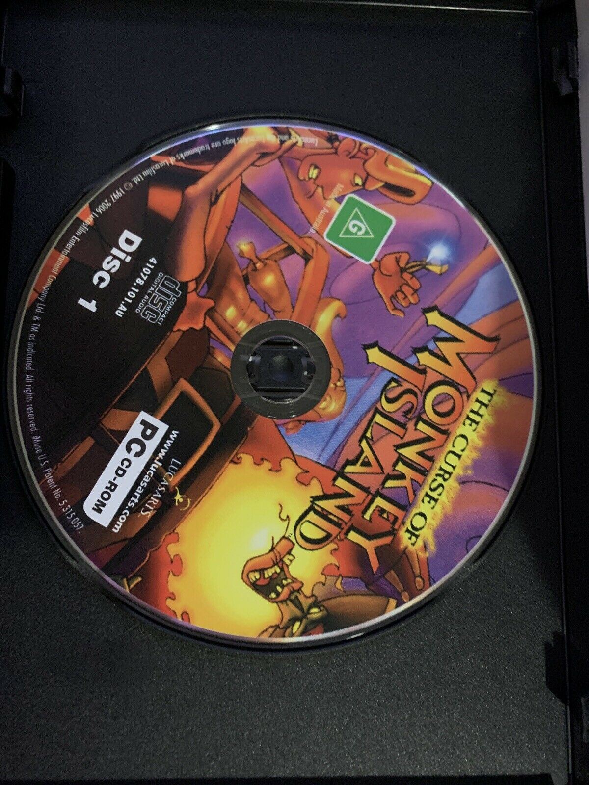 The Curse Of Monkey Island PC CDROM Lucasarts