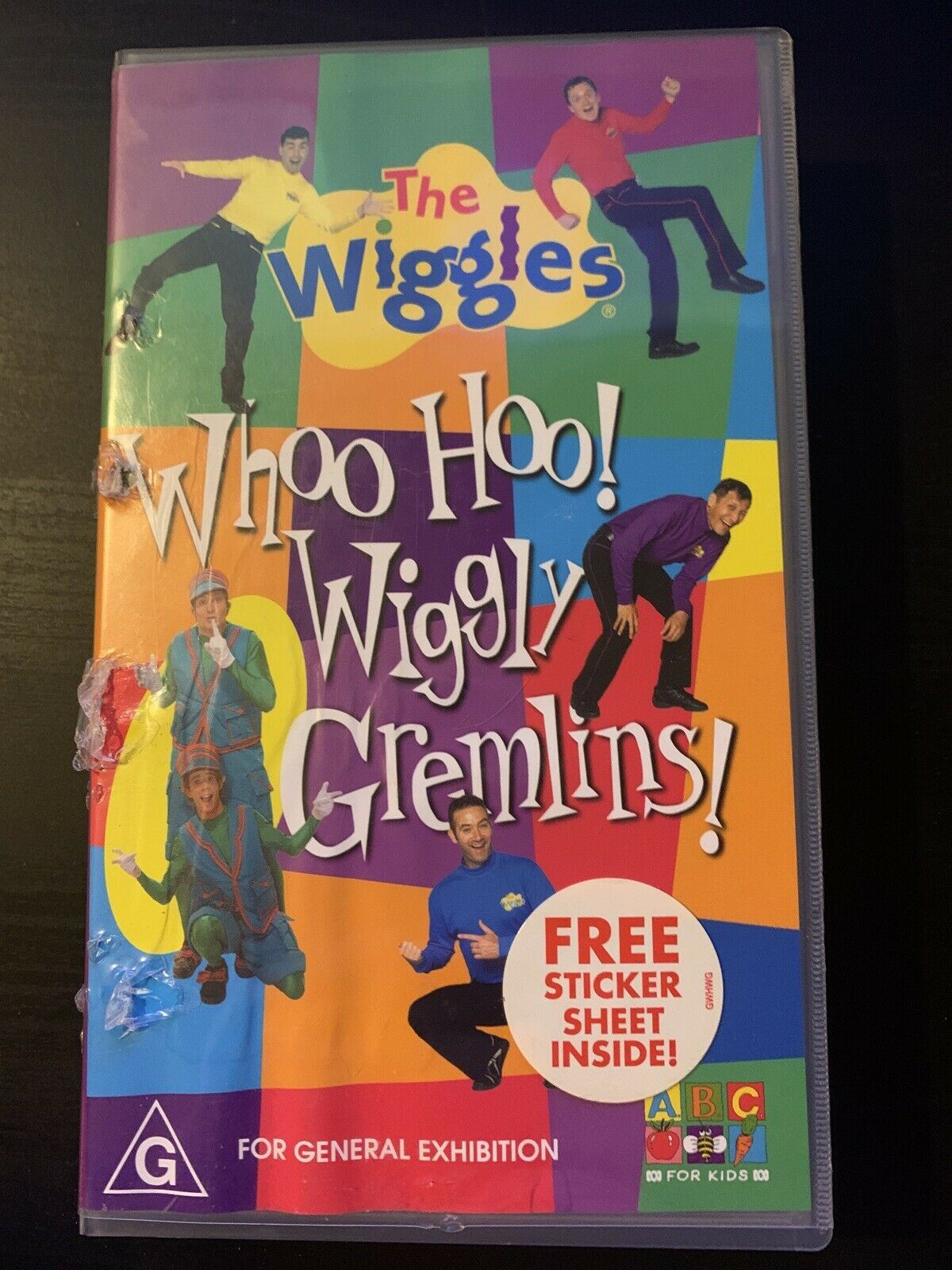 The Wiggles - Whoo Hoo! Wiggly Gremlins! (VHS, 2003) PAL