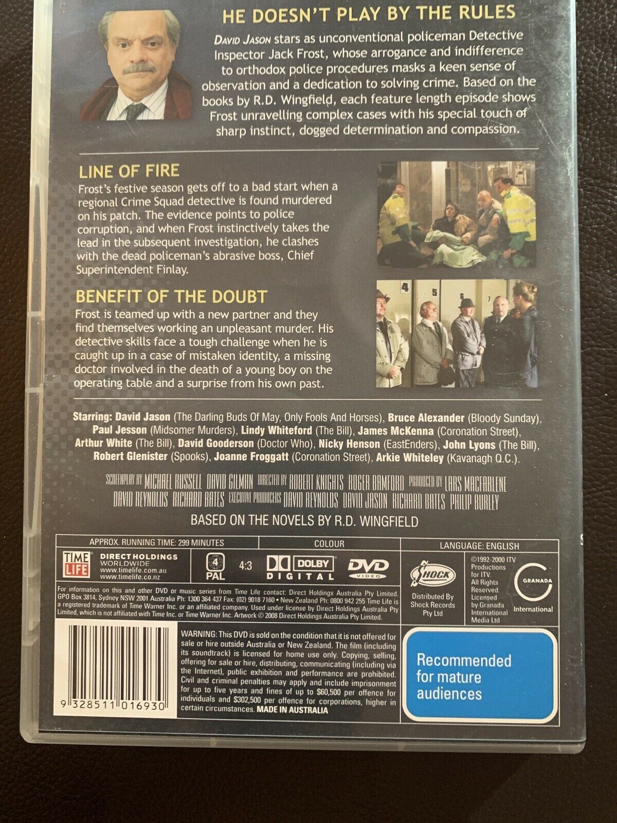 A Touch Of Frost : Series 7-8 (DVD, 2009, 2-Disc Set) Region 4