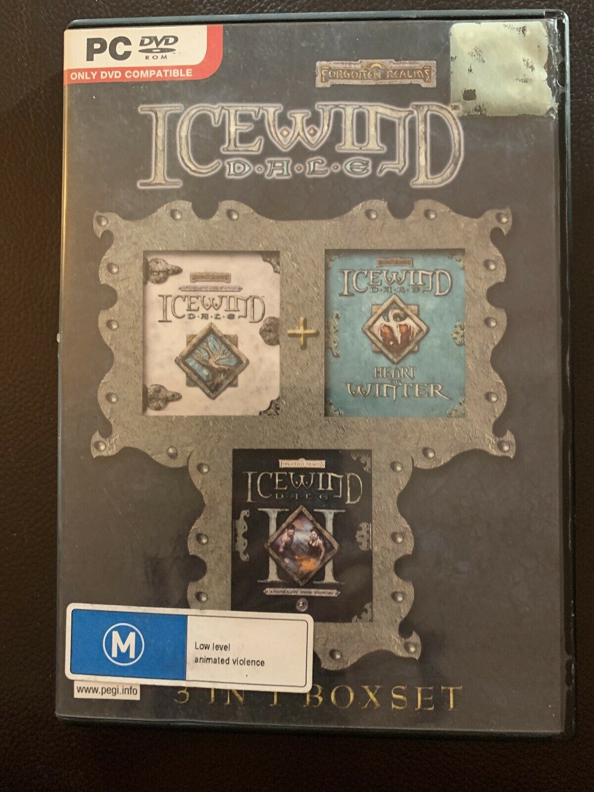 Icewind Dale BOXSET -  Icewind Dale 1, Heart of Winter, 2 - PC Windows 3x Games