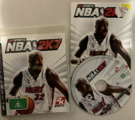 NBA 2K7 (PS3) Sony PlayStation 3 PS3 With Manual