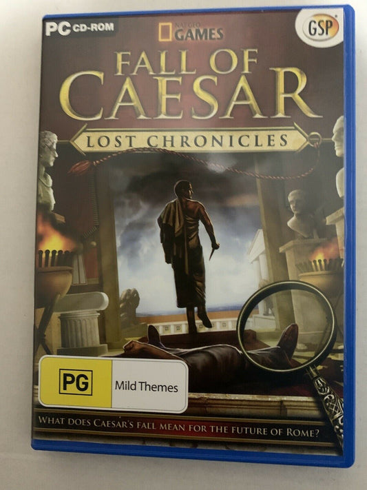 Fall Of Caesar - Lost Chronicles (PC CD-ROM) Hidden Object Adventure Game