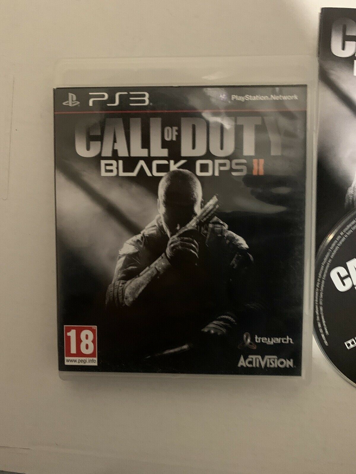 Call of Duty Black Ops II (2012) Playstation 3 Multiplayer FPS - PS3 w Manual