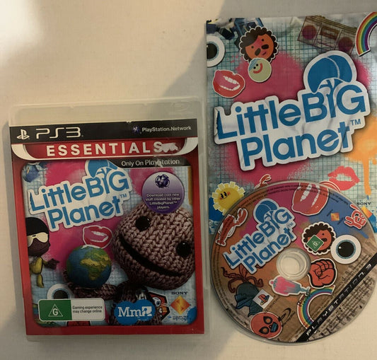 Little Big Planet - Playstation 3 PS3 Game with Manual