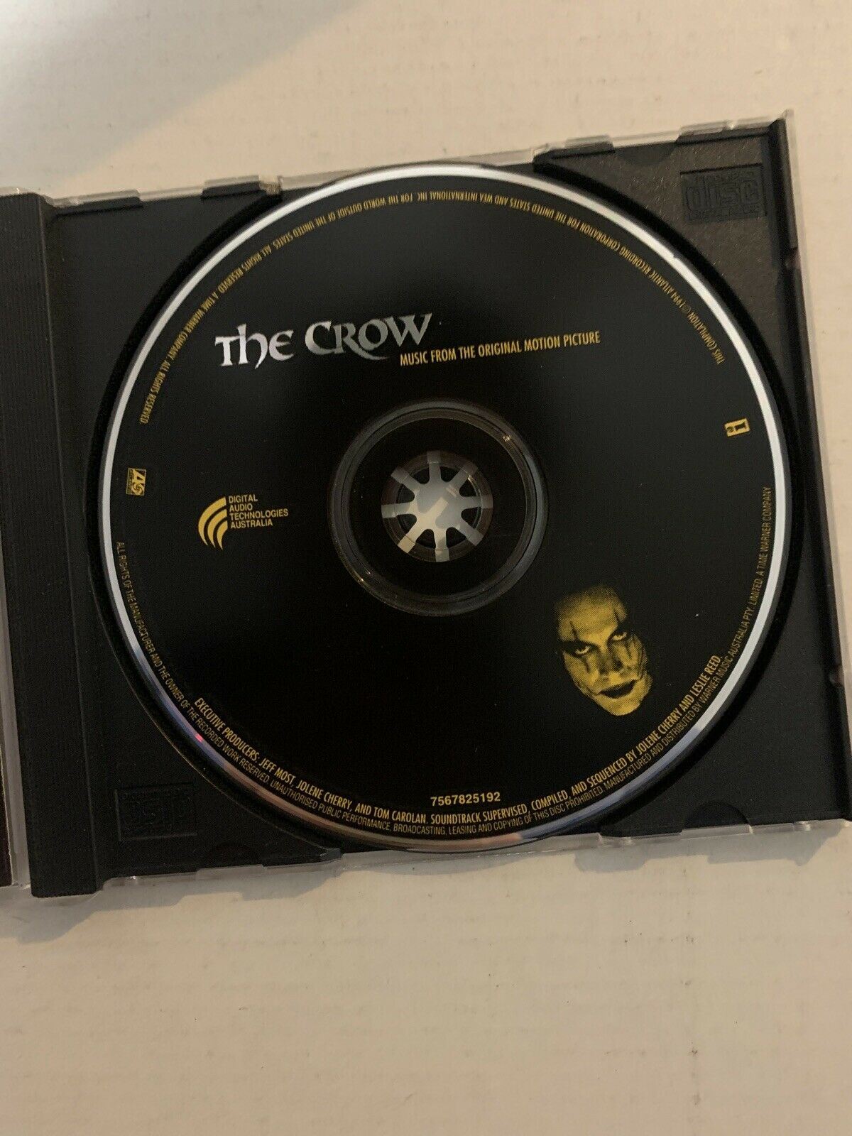 The Crow - Original Motion Picture Soundtrack by Various Artists (CD, Mar-1994)