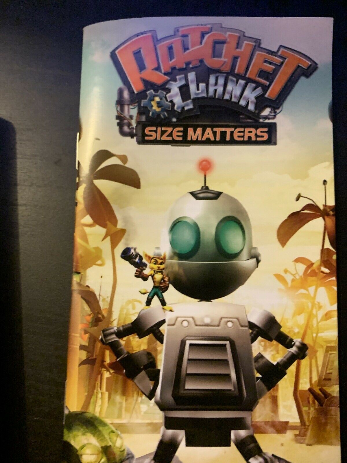 Ratchet & Clank - Size Matters (Platinum) PSP With Manual