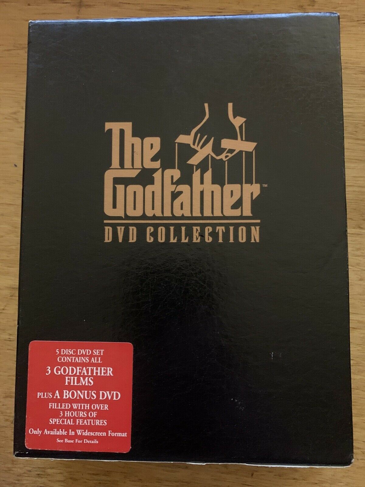 The Godfather DVD Collection (DVD, 2001, 4-Disc Set) Region 4 – Retro Unit