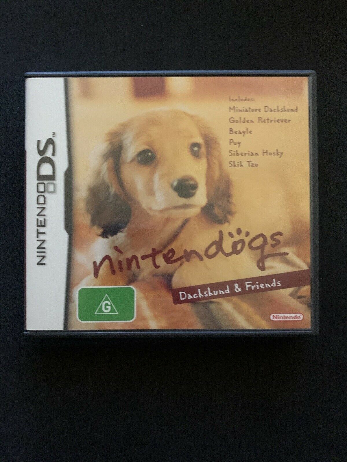 Nintendogs: Dachshund & Friends for Nintendo DS + Case & Manual