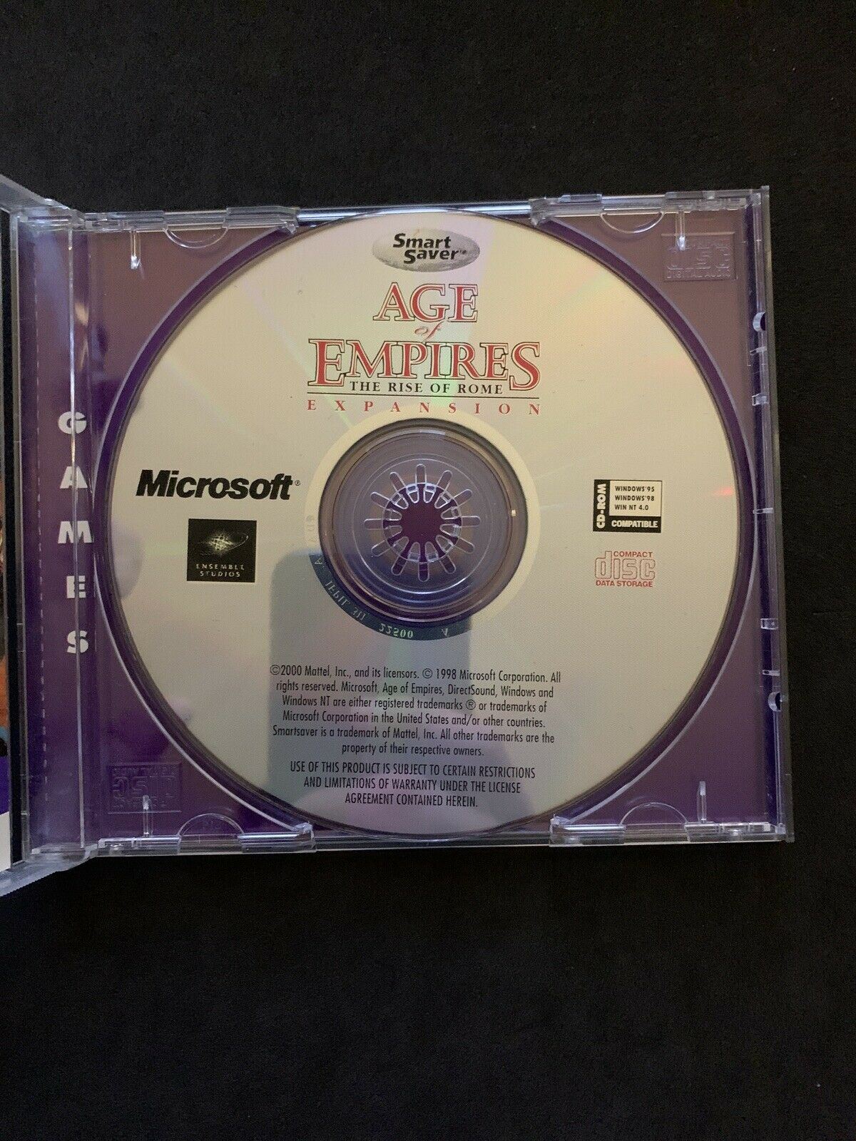 Age of Empires: The Rise of Rome Expansion for Windows 95/98/Windows NT 4.0