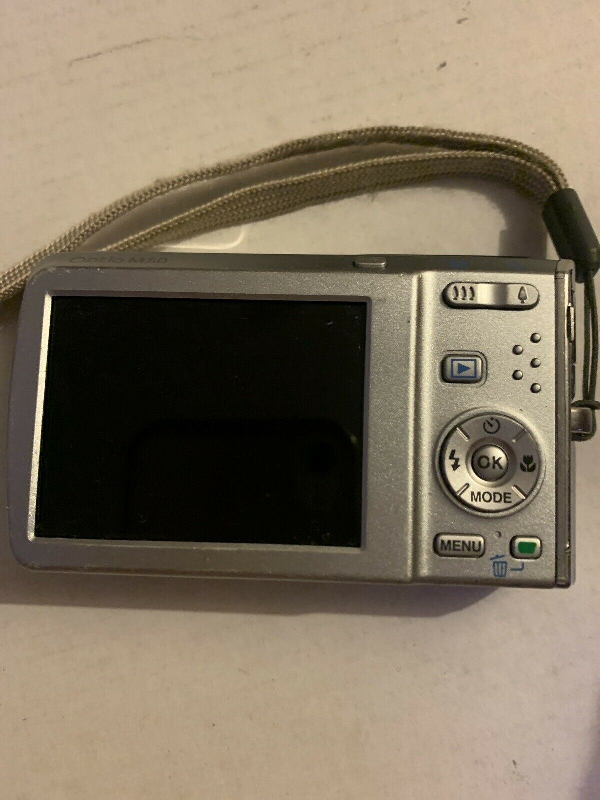 Pentax Optio M50 Digital Camera 8MP With Charger