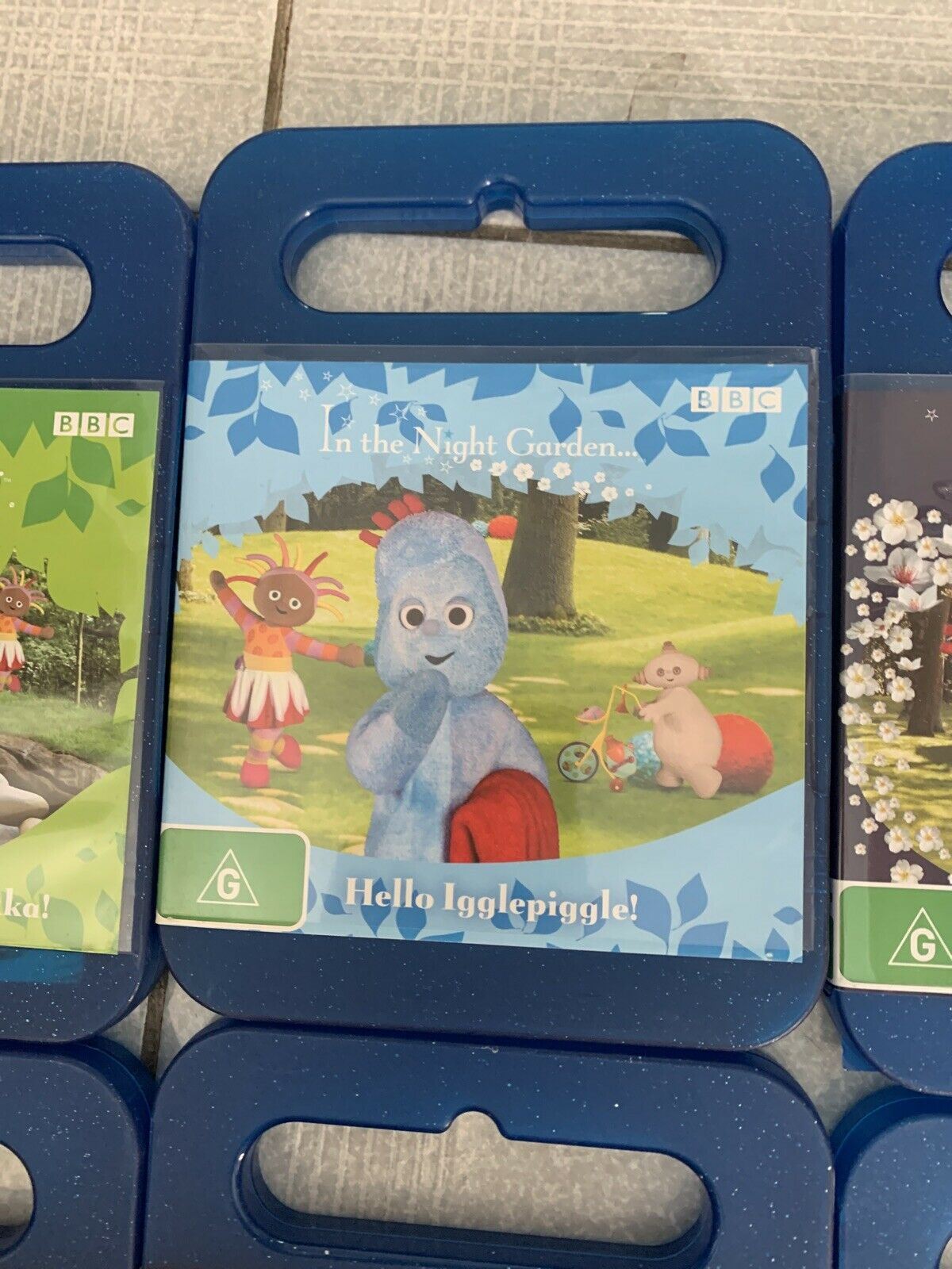 6x In the Night Garden DVD BBC Region 4