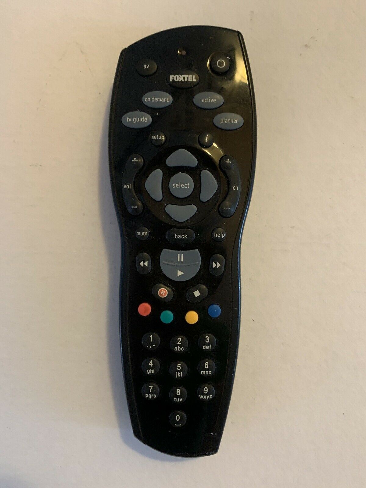 Genuine FOXTEL RC16704102/02B Set Top Box Remote Control For Foxtel IQ ...