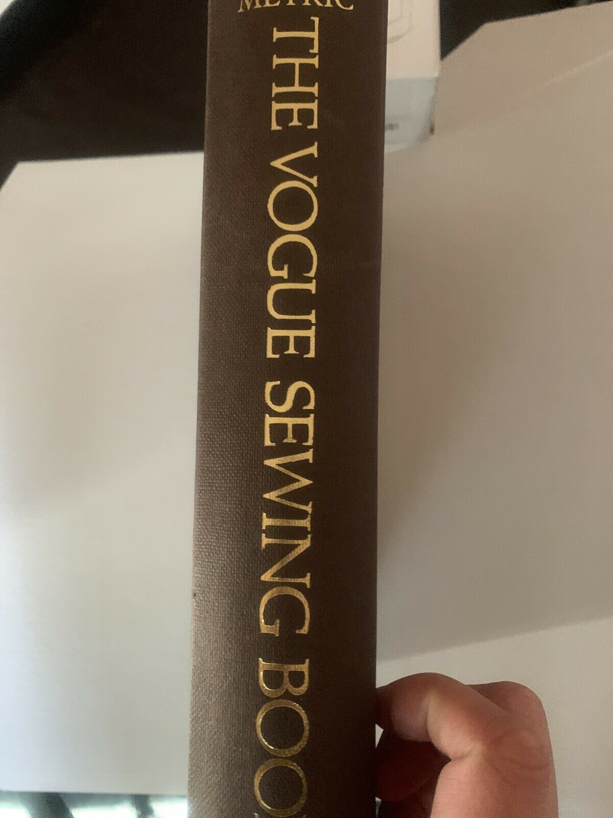 The Vogue Sewing Book - Metric Edition By Book Club Associates 1978