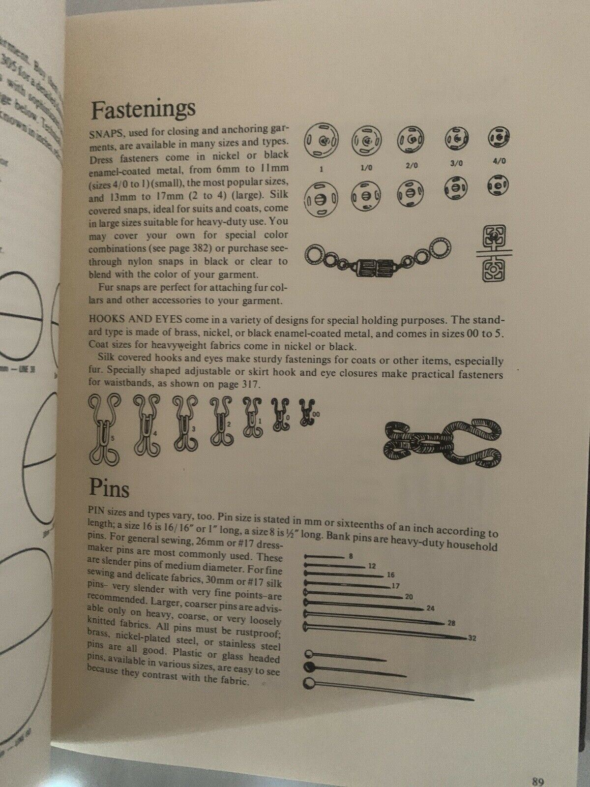 The Vogue Sewing Book - Metric Edition By Book Club Associates 1978