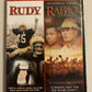 Radio / Rudy - Double Feature (DVD, 1993) Region 1