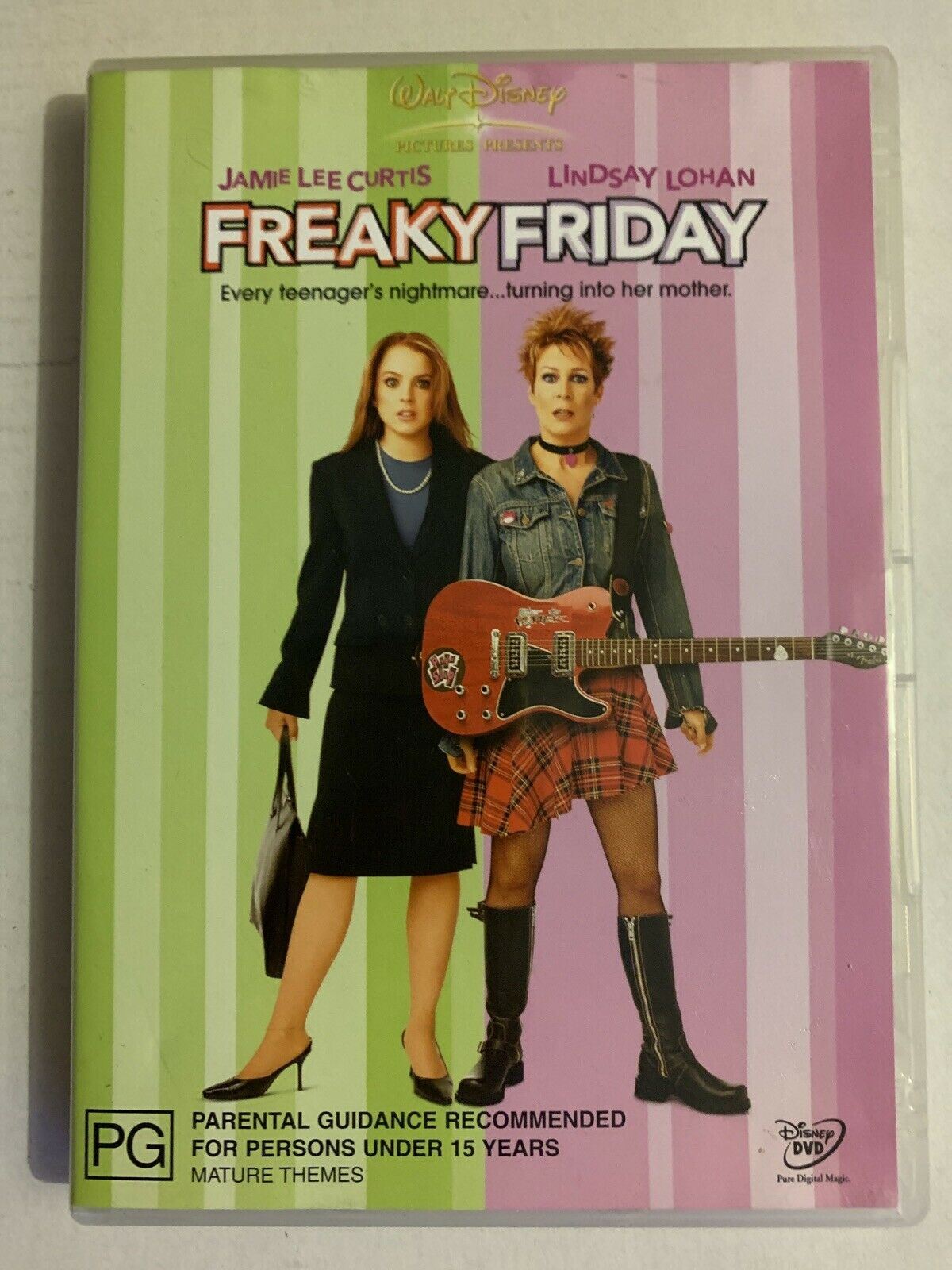 Freaky Friday (DVD, 2003) Jamie Lee Curtis, Lindsay Lohan, Mark Harmon. Region 4