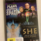 Plan 9 From Outer Space / She (Horror Classics In Colour) (DVD, 1959) Region 4
