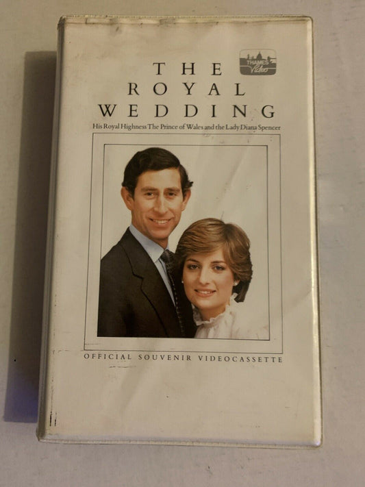 The Royal Wedding (VHS, 1981) PAL Princess Diana & Prince Charles