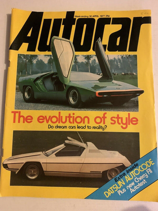 Autocar Magazine April 1977 - Datsun Autocode