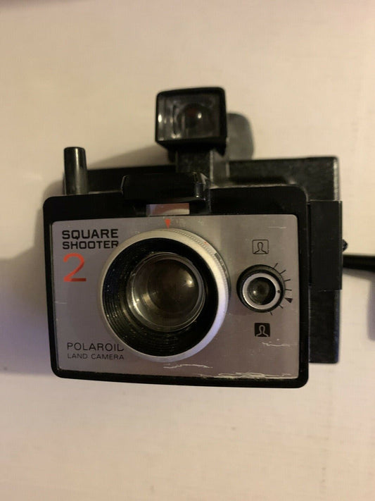 Vintage POLAROID Square Shooter 2 Instant Film Land CAMERA