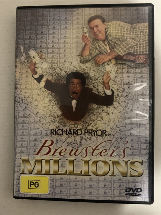 Brewster's Millions (DVD, 1985) Richard Pryor, John Candy. Region 4,2